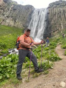 Терскольский водопад